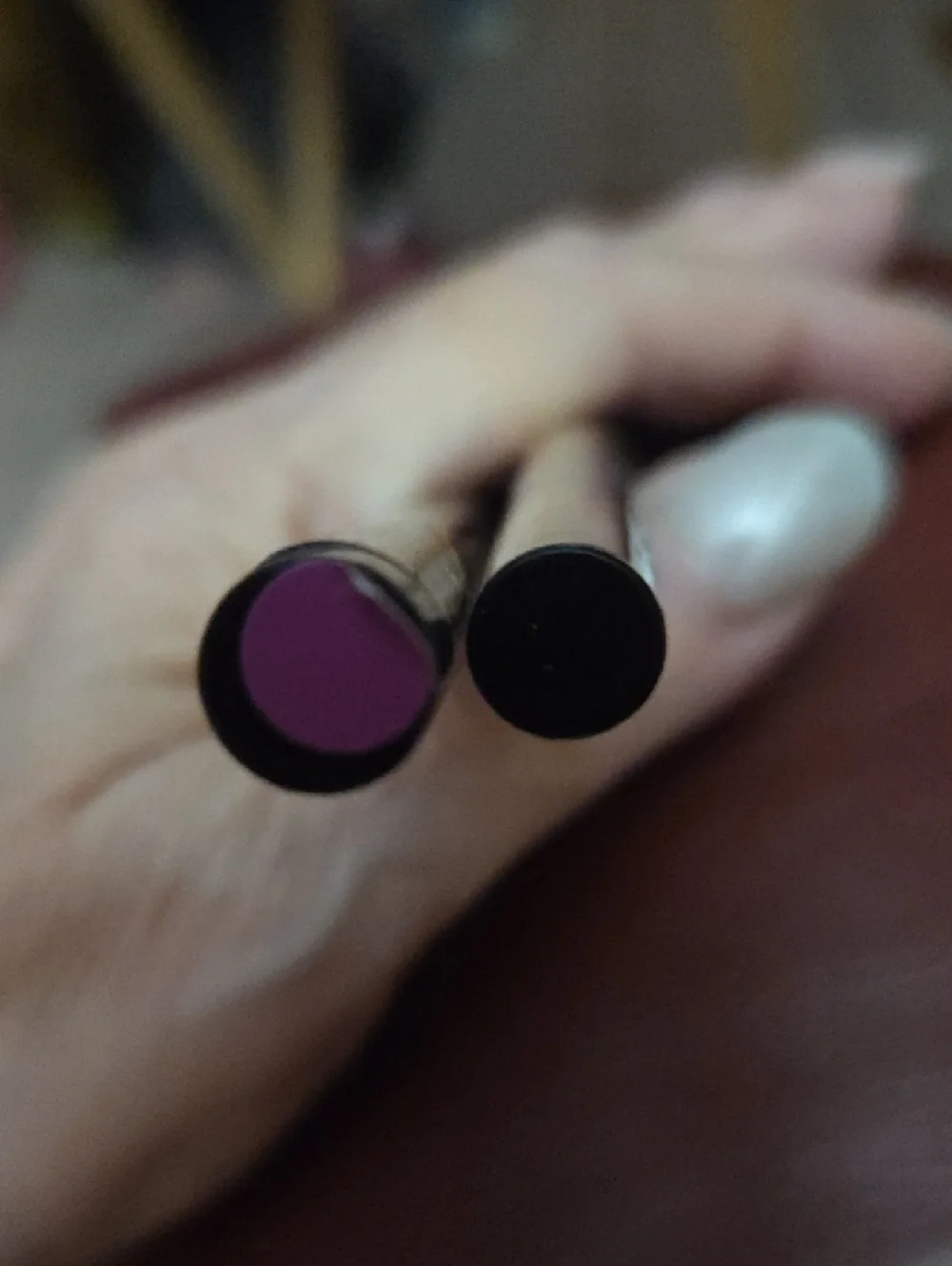 Big Eyes Tip Liquid Eyeliner Pen - Black And Purple NWOT